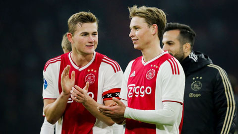 Ajax thu về nửa tỷ USD từ bán cầu thủ trong 5 năm qua